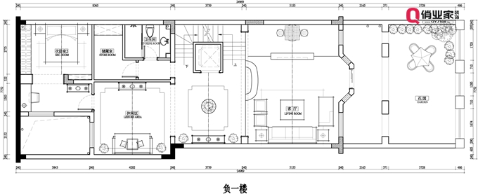 重庆俏业家装饰|中国铁建山语城户型规划图