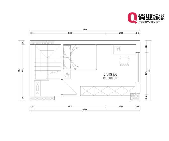 重庆俏业家装饰|约克郡阅林户型规划图