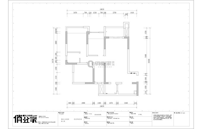 重庆俏业家装饰|鲁能九龙花园原始户型图