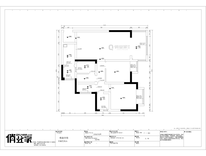 重庆俏业家装饰|首钢美利山原始户型图